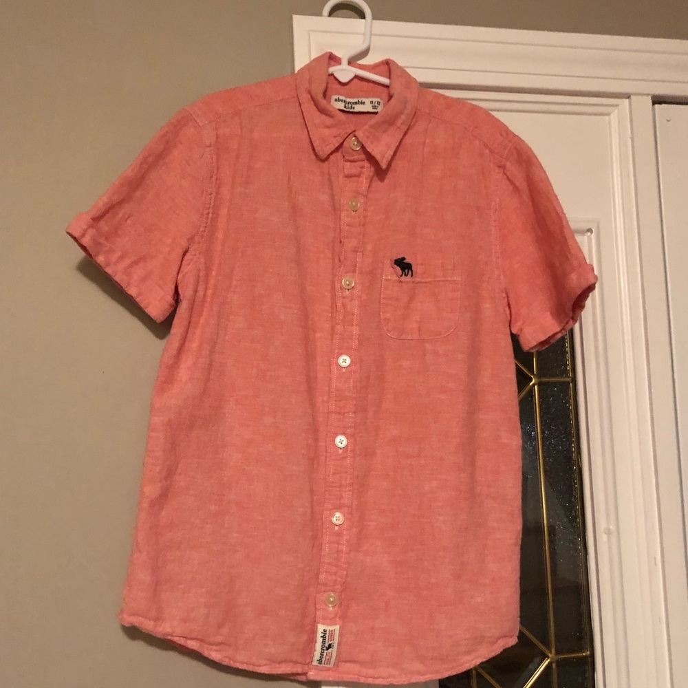 Boys Abercrombie short-sleeved shirt